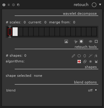 Retouch module overview