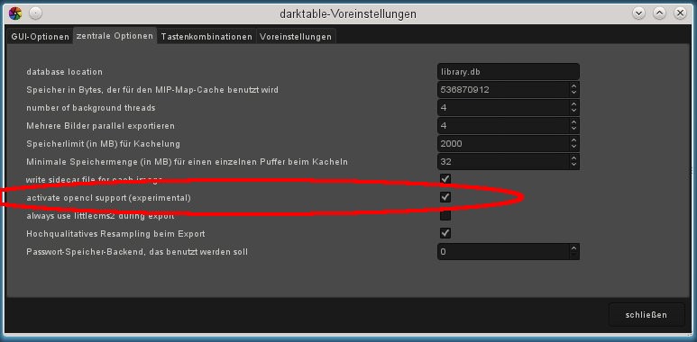 darktable and OpenCL (updated) | darktable