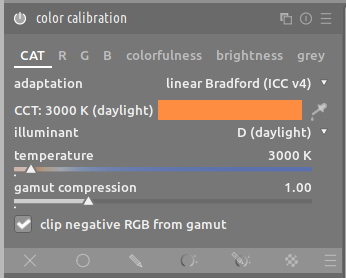 the color calibration module